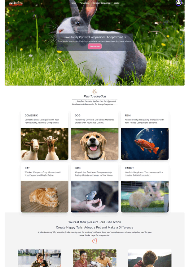 Pet Adoption